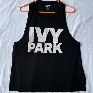 Black IVY PARK Tank Top
